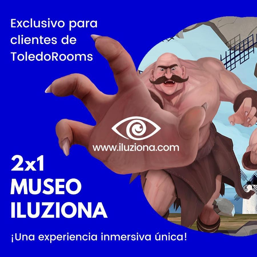 Toledorooms Estrella Con Azotea En El Casco Exteriör bild